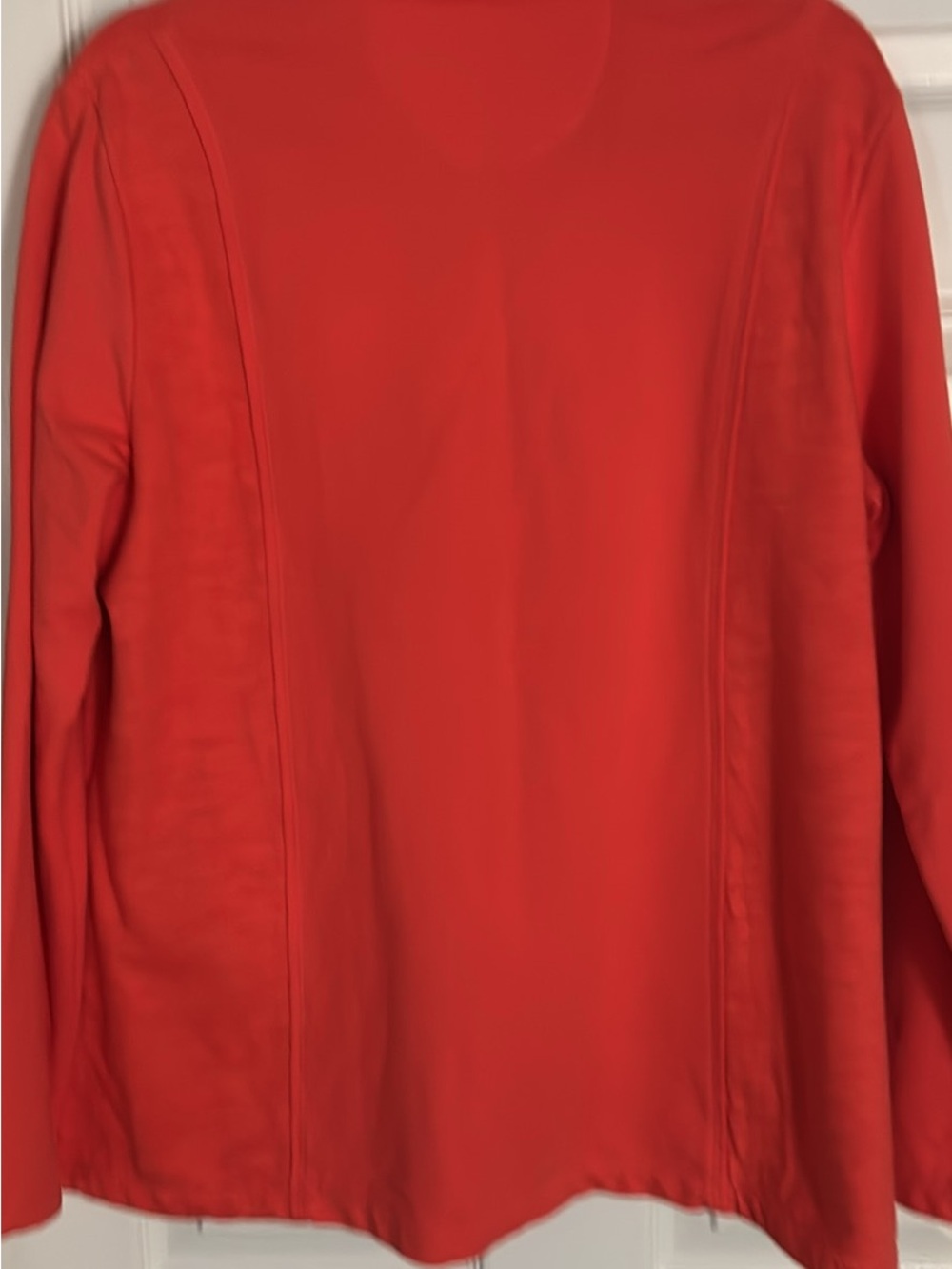 neon buddha orange Button-Front Blazer - Picture 2 of 6